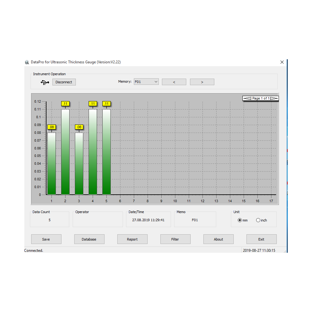 SAUTER ATU-04 Logiciel de transmission de données