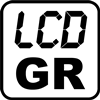 Backlit graphic LCD