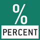 Détermination du pourcentage: Affichage de l'écart par rapport au poids de référence (100 %) en % plutôt qu'en grammes.